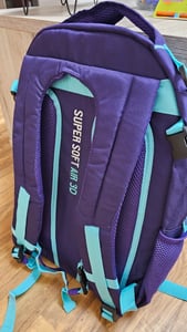 Schulrucksack Elephant Hero Signature Rucksack Jungen Mädchen Schultasche backpack Farbverlauf 12868 Dark Blue Cube (Blau Schwarz) Kunden-Foto 2
