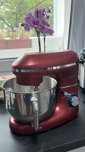 Fentic Küchenmaschine 2000W – Knetmaschine, Rührmaschine, 6,2L Edelstahlschüssel, 6 Geschwindigkeiten, Pulsfunktion Kunden-Foto 3