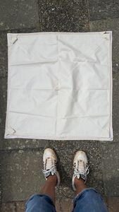 Ersatzdach mit PVC Beschichtung, beige Kunden-Foto 1
