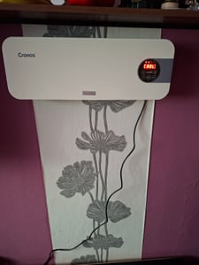 Vzduchová clona Cronos HFH-201 Fotografia od zákazníka č. 2
