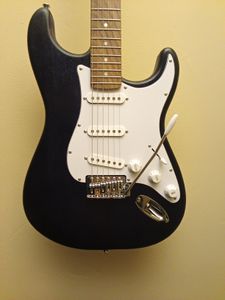 Bausatz für E-Gitarre ST - Elektrogitarre zum selber bauen - Komplett Massiv - Individual Kunden-Foto 6