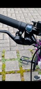 Bergsteiger Montreal 24 Zoll Kinderfahrrad, geeignet für 8, 9, 10, 11 Jahre, Shimano 18 Gang-Schaltung, Mountainbike mit Vollfederung, Jungen-Fahrrad, Mädchen-Fahrrad Kunden-Foto 5