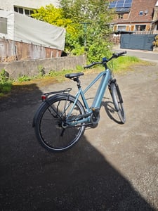 PROPHETE GENIESSER 5.0 Damen City E-Bike 28" | AEG ComfortDrive II Mittelmotor 70 Nm, 600 Wh Akku bis 170 km, Riemenantrieb Kunden-Foto 3