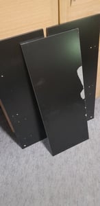 vidaXL Boekenkast, zwart, 40x35x180 cm, houtvezel Klantenfoto 2