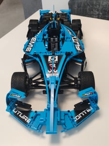 Gra konstrukcyjna Cada Electric Super Race Car 1667 elementów Niebieski Niebieski Jeden rozmiar Zdjęcie produktu od klienta nr 2