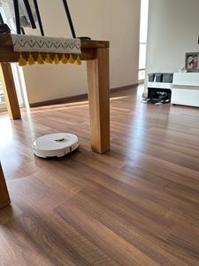 Roborock QV 35A Staubsauger Roboter 8.000pa(Upgrade von Qrevo/Qrevo Plus),Anti-Verfilzungs-Seitenbürste, PreciSense LiDAR, All-in-One Dock, Weiß Kunden-Foto 4