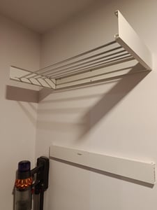 Der wandmontierte Wäscheständer von Vitapur HouseCare Kunden-Foto 3