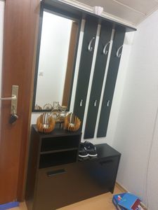 Selsey Flurgarderobe YESFIR - Garderoben-Set in Schwarz - Schuhschrank, Wandpaneel, Spiegel - 85 cm breit Kunden-Foto 1