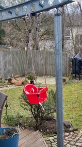 Babyschaukel Wickey für Kleinkinder mitwachsend Kunden-Foto 1