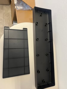NABBI Blumentopf aus Kunststoff DURS265E 26,5 cm - Anthrazit Kunden-Foto 1