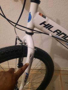 HILAND Rocket 20 Zoll Kinderfahrrad Mountainbike Kinder MTB für Jungen und Mädchen mit Shimano 6 Gang Schaltung Licht Gepäckträger, Weiß Kunden-Foto 19