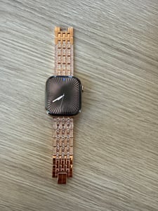 Swarovski Sparkling Kettenband, Für die Apple Watch® 40 mm & 41 mm, Roséfarben, Roségoldfarbenes Finish SPARKLING CHAIN:PRO/PRO 5725785 9009657257851 Foto del cliente 1