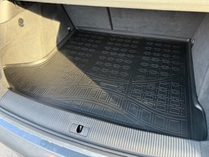 Tapis De Coffre en Caoutchouc TPE Pour Audi Q3 2011-2018, Bord Haut, Noir, Antidérapant, Toutes Saisons Photo du client 1
