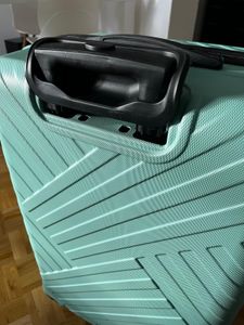 Xonic Design Reisekoffer mit Rollen 360° - ABS Hartschalen-Koffer Trolley mit Zahlenschloss in Handgepäck M-L-XL-Set (Schwarz, XL) Kunden-Foto 14