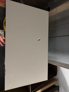 RODAN | Szafka pod umywalkę Kaszmir 60 cm - Blat biały marmur - 2 szuflady - Wisząca - Fronty MDF - MODERN Zdjęcie produktu od klienta nr 3