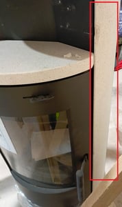 Piec kominkowy Thermia Cumulus Omega V3L, białe kamienie, 7 kW Zdjęcie produktu od klienta nr 4