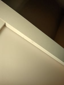 Homcom Stehleuchte mit 3 Ablagen | MDF Weiß Kunden-Foto 4