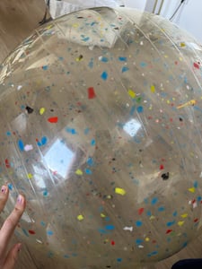 Trial Fitnessball "Recycle" Kunden-Foto 4