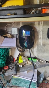 Puluomis Wallbox Ladestation 11kW Ladekabel 7m Typ 2 mit Halter,EV Ladegerät 3-phasig 6-16A einstellbar, IP65 Wasserdicht mit Wlan & Bluetooth schwarz Kunden-Foto 1