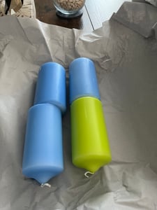 Kerzenbeutel 5 KG -- getauchte Kerzen NEUWARE (gemischte Kerzen) Kunden-Foto 2