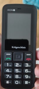 Pancerny Telefon IRON 4 dual sim 4G IP68 IP69K Kruger&Matz Kunden-Foto 2