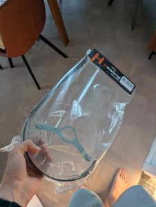 Hesling kettingbeschermer Cambio 48, voor transport/zweefwiel. Klantenfoto 2
