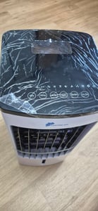 Climatiseur mobile JUNG LIFEAIR sans tuyau d'évacuation, climatiseur mobile 3-en-1, purificateur d'air, humidificateur, refroidissement par eau, jusqu'à 20 m², minuterie de 15,5 heures Photo du client 1
