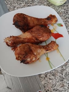MEDION E40 XL Heißluftfritteuse (5,2 Liter, Airfryer, 2.150 Watt, 9 Automatikprogramme, Backfunktion, ölfreies Frittieren, Touch Bedienfeld, LED Anzeige, ILAG PFAS-frei) matt Kunden-Foto 1