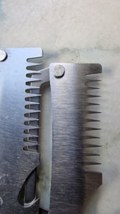 2er Set Küchen Gemüseschäler mit Holzgriff multifunktional 3-in-1 Schäler mit Reibefunktion und Flaschenöffner für Gemüse Kartoffeln Kürbis Knoblauch Kunden-Foto 3
