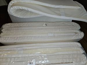 heimtexland ® Bierzeltgarnitur Auflagen Set 3-teilig Tischdecke Bierbank Polster Sitzkissen Tischdeko Typ698 Weiß für Tischmaß 50x220 cm Kunden-Foto 1