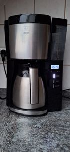 Melitta 1025-18, Filterkaffeemaschine, 1,375 l, 1000 W, Schwarz, Silber Kunden-Foto 5