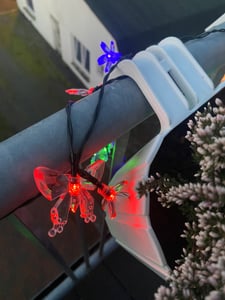 Salcar Lampe de jardin 5m LED Lampes solaires Guirlande lumineuse intérieure & extérieure Guirlande lumineuse solaire 
Lampes de jardin LED Solar Garten Party Deko Photo du client 1