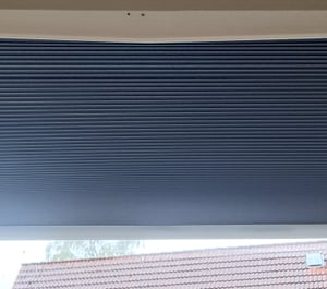 Wabenplissé, kleeftechniek, geen boren nodig. Thermisch plissé, gespannen, verduisterend, privacybiedend, wit, 100x120 cm. Geschikt voor ramen en deuren, zonwering, warmtebescherming, dubbelplissé Klantenfoto 2