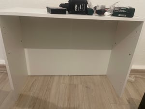 Roe Furniture | Küchenzeile - 240x200 cm - Grau und Weiß - Einbauküche, Küchenblock, Singleküche, Singleküchenblock, Küchen Kunden-Foto 1