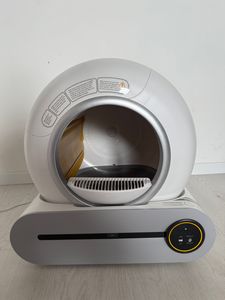 okwish Samočisticí kočičí toaleta pro více koček - Extra velká - 65L + 9L Velká kapacita - Ovládání přes aplikaci, Elektrická kočičí toaleta Fotografie od zákazníka č. 1