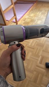 Handstaubsauger, 18000Pa Akku staubsauger Kabellos,mit Bürstenloser Motor, 3-Gang Mini Auto Kabellos Staubsauger für Büro Genutzt, Haus, Küche(Silber) Kunden-Foto 1
