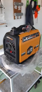 Inverter Stromerzeuger 3500W leise tragbarer Generator Benzin for Camping Reisen Kunden-Foto 1