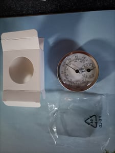 4 Stück Thermometer Hygrometer,Präzisions Thermo-Hygrometer, 58mm Zimmerthermometer,für Haushalt,Innenbereich,Seniorenzimmer,Babyzimmer usw Kunden-Foto 1