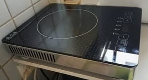 Induktionskochfeld 4000W 2 Platten Induktionskochplatte mit Touch Steuerung 2-Burner Induction Plate Timer 10 Temperaturstufen 2x2000W Schwarz Retoo Kunden-Foto 1
