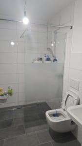 Mai & Mai Duschwand für Dusche Duschabtrennung  110x200cm Walk-In Dusche  ESG-Sicherheitsglas 10mm NANO Glas BRAM1 Bremen2K Kunden-Foto 3