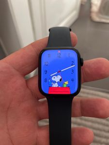 Apple Watch 8 GPS 45mm Alu Midnight/Midnight Sport Band Kunden-Foto 1