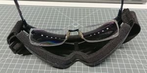 Skibrille für Damen und Herren, für brillenträger, Anti-Nebel,Goggles Kunden-Foto 2