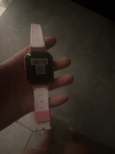 (Rosa) T32 4G Smartwatch für Kinder, Telefonuhr mit Kamera, Anrufannahme, Schrittzähler, SOS, GPS-Smartwatch Kunden-Foto 2