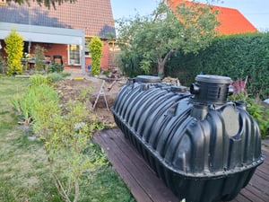Regenwassernutzung Garten-Basis-Paket 2.000 Liter Kunden-Foto 3