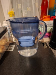 Brita waterfilterkan Marella XL, blauw, 3,5 liter, inclusief MX Pro filterpatroon (verpakking met 1 stuk) Klantenfoto 1
