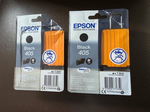 Epson Singlepack Black 405 DURABrite Ultra Ink, Standardertrag, Schwarz, Tinte auf Pigmentbasis, 7,6 ml, 1 Stück(e), Einzelpackung Kunden-Foto 1