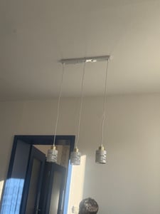 Lampa wisząca MasterLED - gniazdo E27 - czarne złoto - metal - nowoczesna lampa wisząca do salonu i jadalni Zdjęcie produktu od klienta nr 1