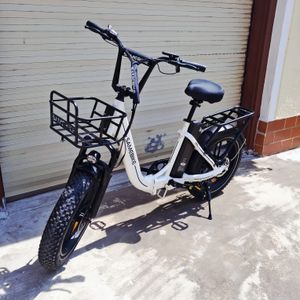20.8AH 20-palcový e-bike Skladací e-bike Skladacie bicykle Elektrický bicykel 20 palcov so 7-rýchlostným Shimano skladacím bicyklom s košom Až 150 km Fotografia od zákazníka č. 1