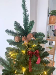 Hoogwaardige kunstkerstboom, Spaanse dennensoort, 220 cm Klantenfoto 21
