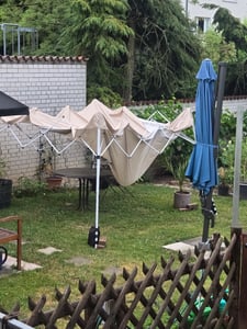 FCH Faltpavillon 2 x 2m Pavillon mit 4 Seitenwänden, Fenster, Festzelt mit UV-Schutz, mit 4 Seitenteilen, Gartenzelt, Festzelt Kunden-Foto 30